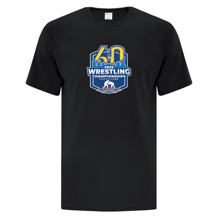 Cotton Short Sleeve - BCSS Wrestling 2026 - Black