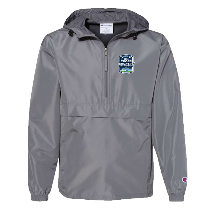Champion Unisex Anorak Packable Jacket - BCSS Cross Country 2025 - Graphite