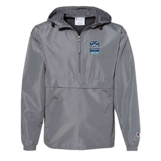 Champion Unisex Anorak Packable Jacket - BCSS Cross Country 2025 - Graphite