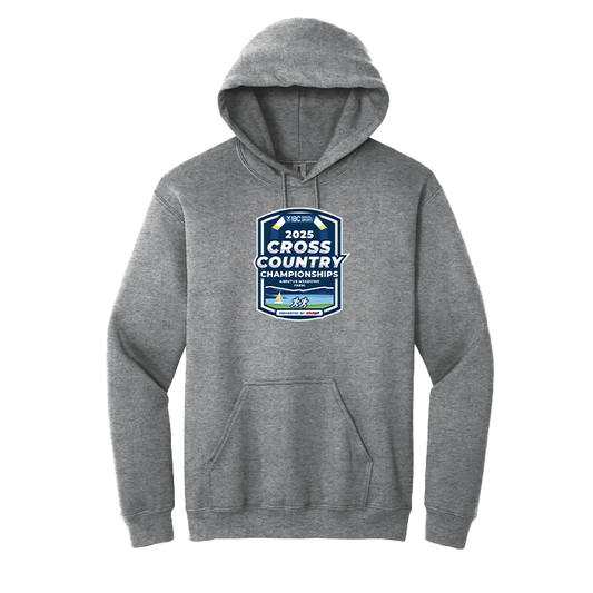 Fleece Hoody - BCSS Cross Country 2025 - Platinum Heather