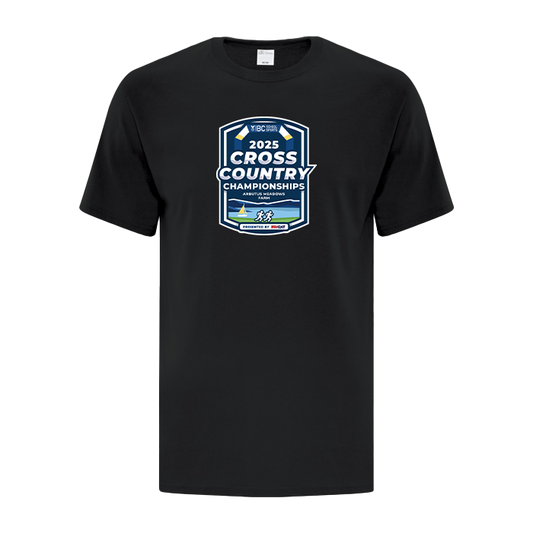 Cotton Short Sleeve - BCSS Cross Country 2025 - Black