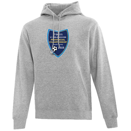 1A Girls Soccer Hoodie - Athletic Heather