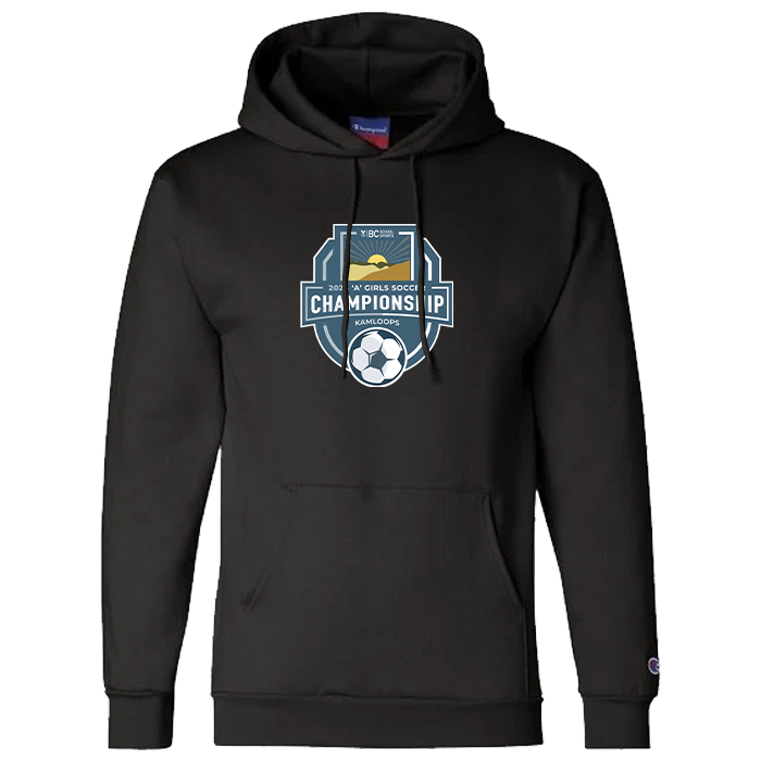 2024 1A Girls Soccer Champion Hoodie - Black