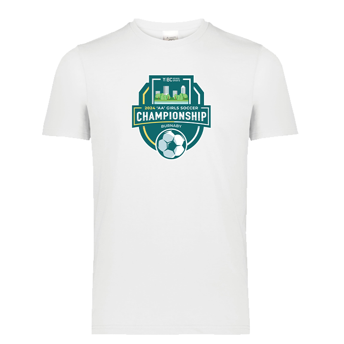 2024 2A Girls Soccer Short Sleeve - White