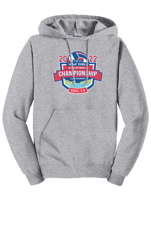 'AAA' Girls Volleyball Hoodie - Athletic Heather