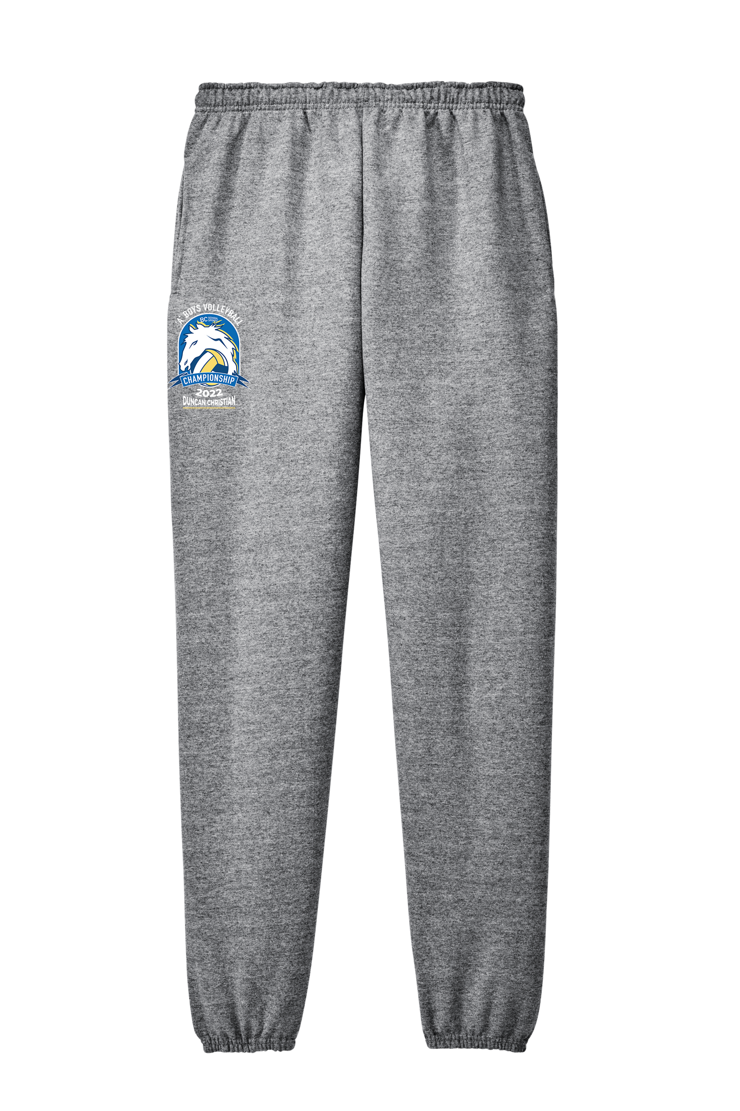 'A' Boys Volleyball Sweats - Athletic Heather